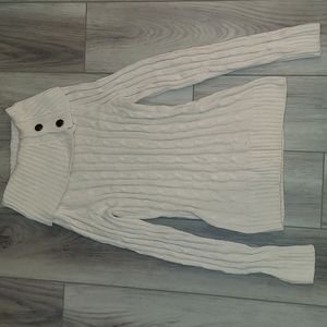 Off Shoulder/Cowl Neck Knit Sweater